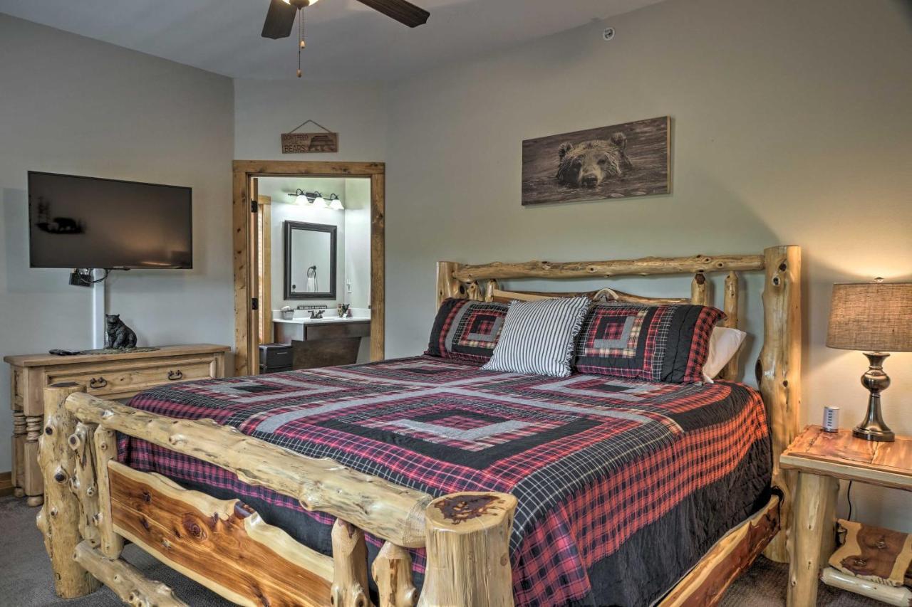 Branson West Cabin With Pool Access And Golfing Bagian luar foto