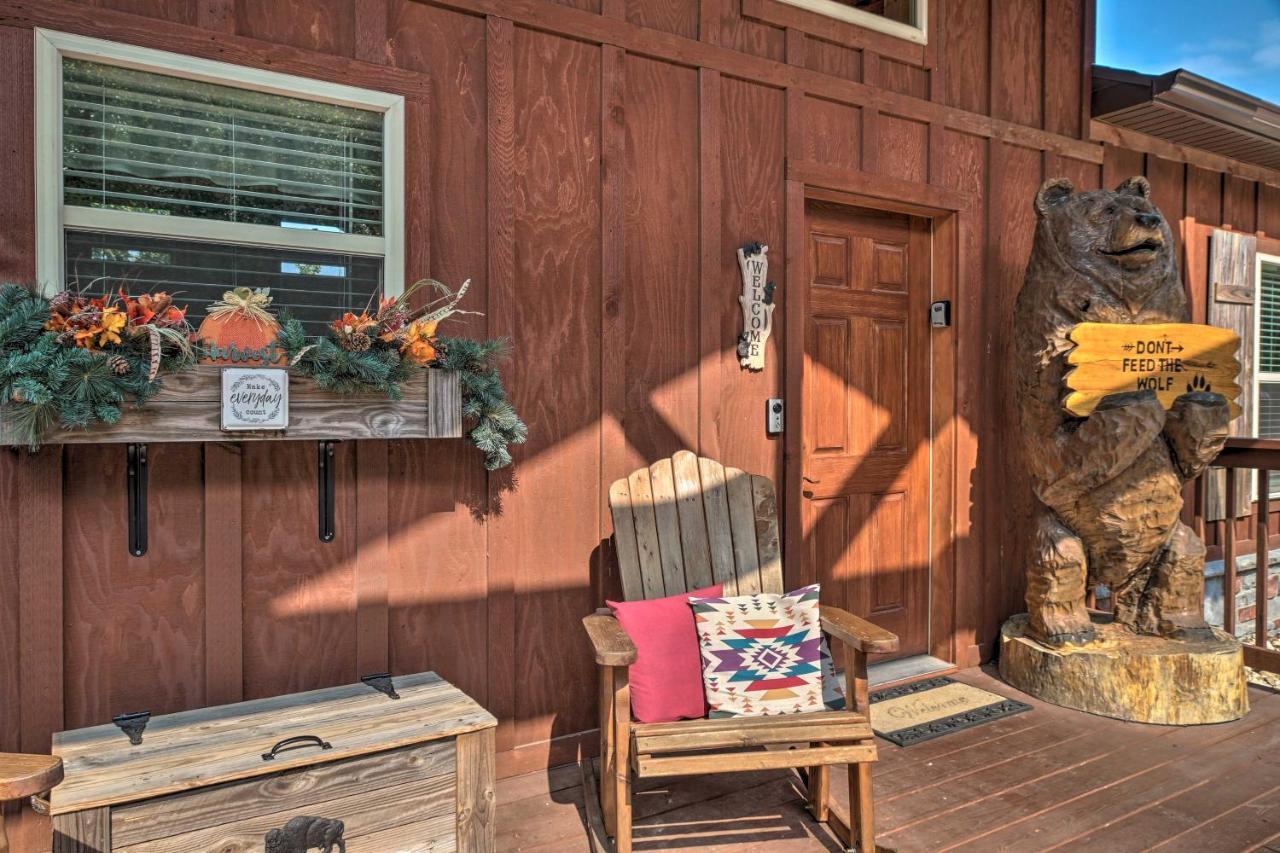 Branson West Cabin With Pool Access And Golfing Bagian luar foto